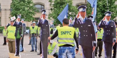 Sindicatele din Politie anunta proteste in fata sediului PSD din Capitala din cauza salariilor si a deficitului de personal