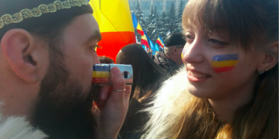 REPORTAJ O zi in capitala Moldovei, ostilitate si unionism fierbinte: de la 